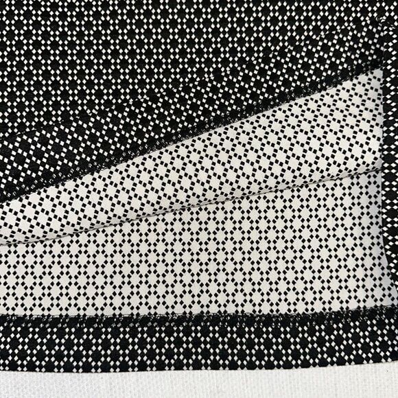 ELLE XXL Black White Pull On Stretch Pencil Skirt - Picture 10 of 11